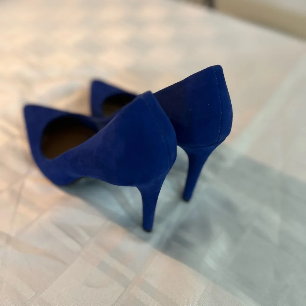 Christian Siriano Royal Blue Heels – Size 7.5– Excellent Condition - Picture 2 of 11